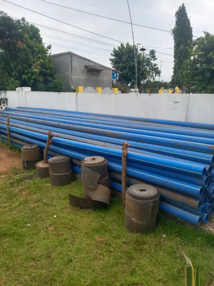 Pipa HDPE 4inci 6mm 6m