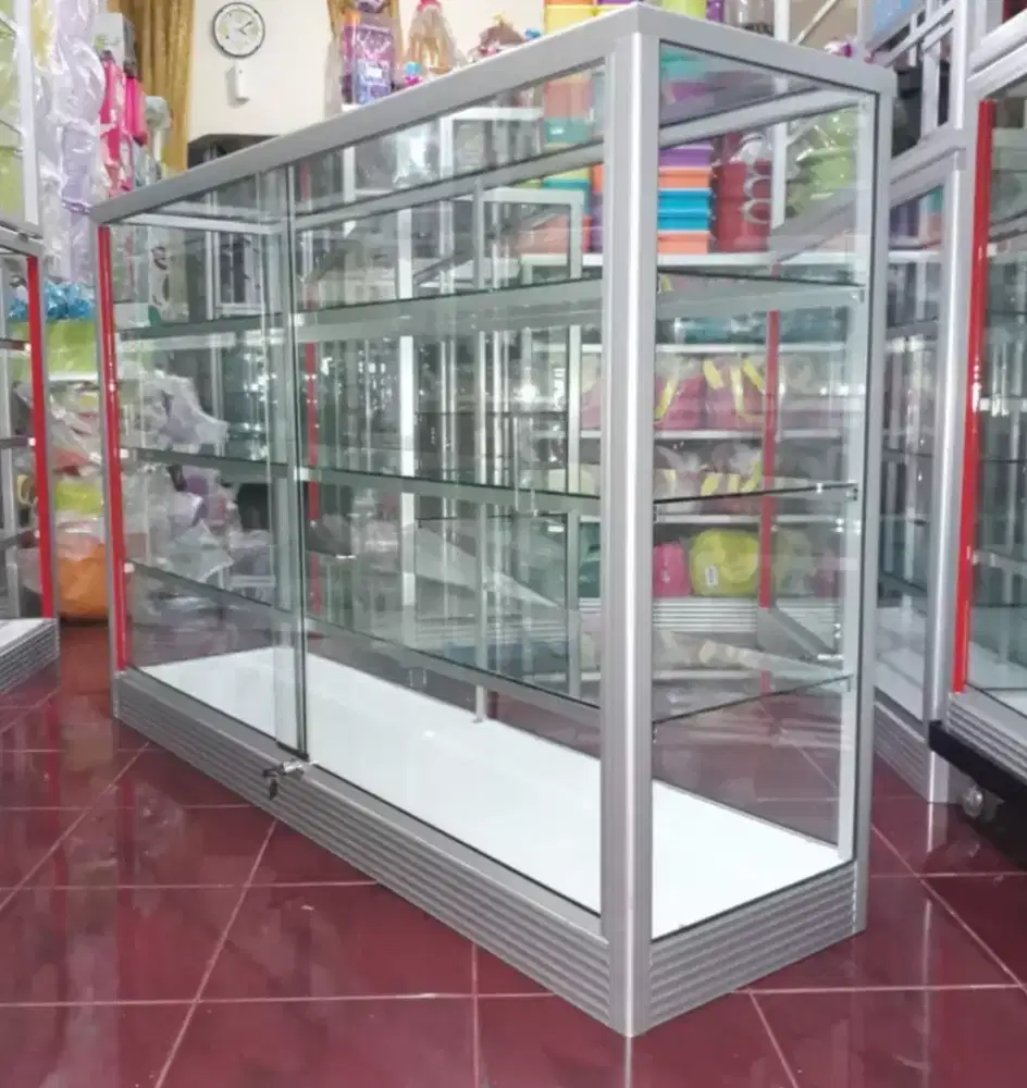 Etalase 1,5 Meter × 1 Meter Buat Toko,Warung