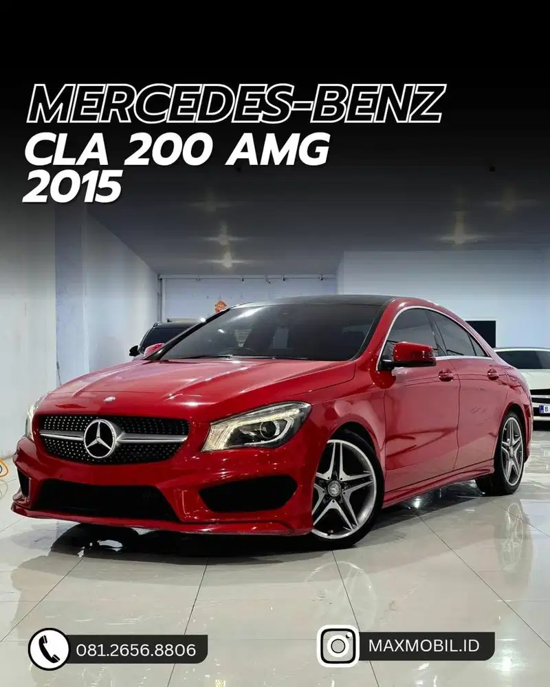[ODO 20RB‼️]  MERCY CLA 200 AMG 2013 pemakain 2014