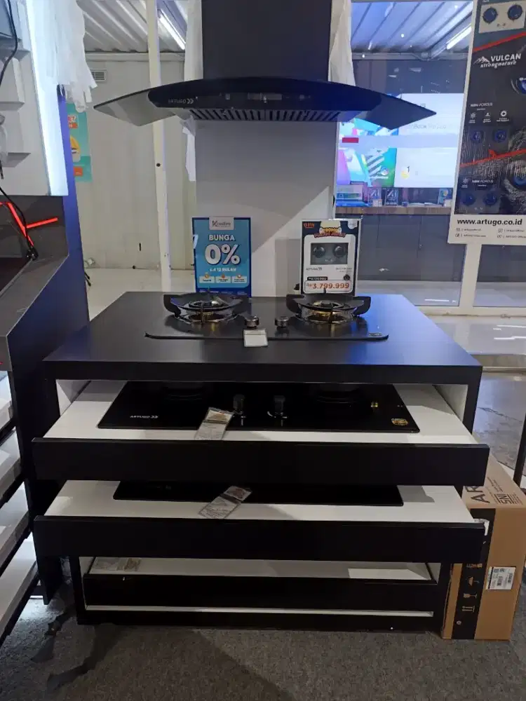 Kompor Tanam ARTUGO  Promo Cicilan 0% Tanpa DP