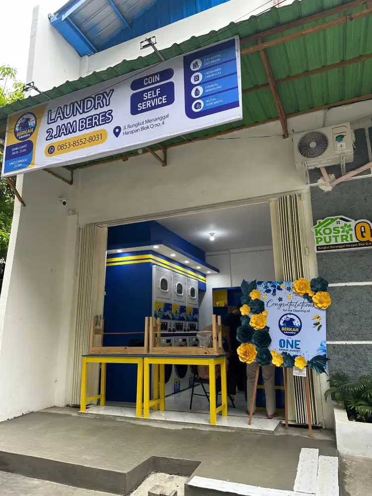TERLENGKAP!! PAKET USAHA LAUNDRY KOIN 3 STACK