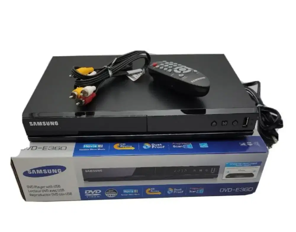 DVD player SAMSUNG E360 like new