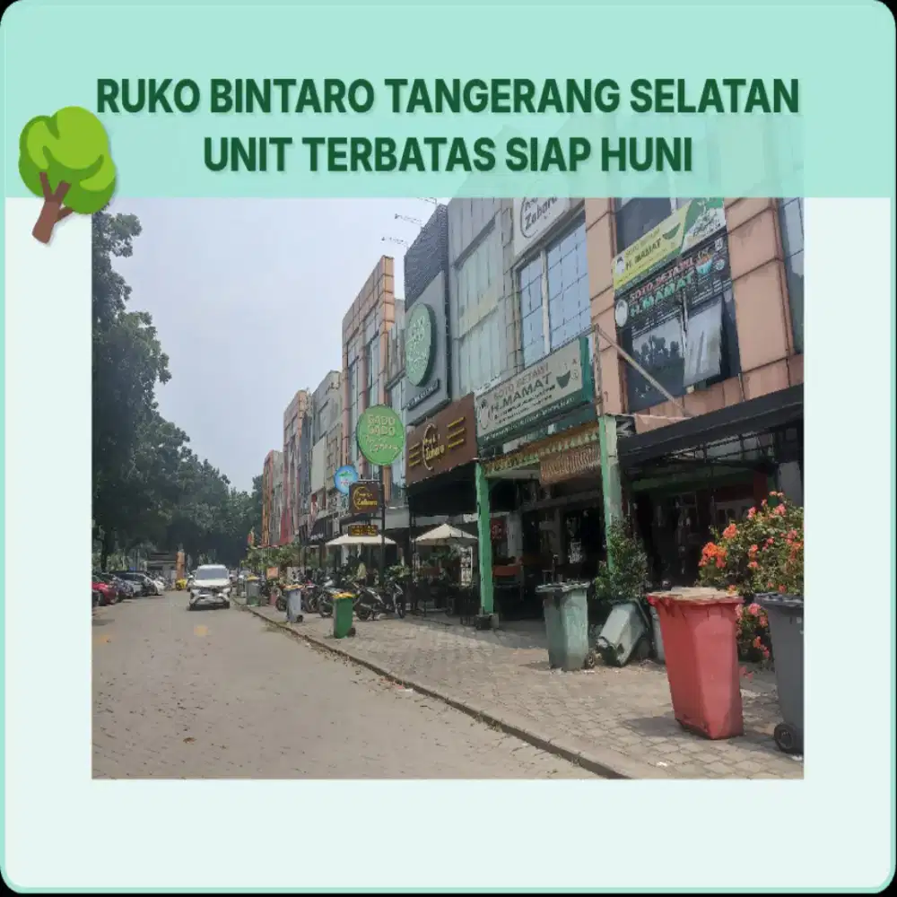 Ruko Bintaro Kebayoran Arcade 1