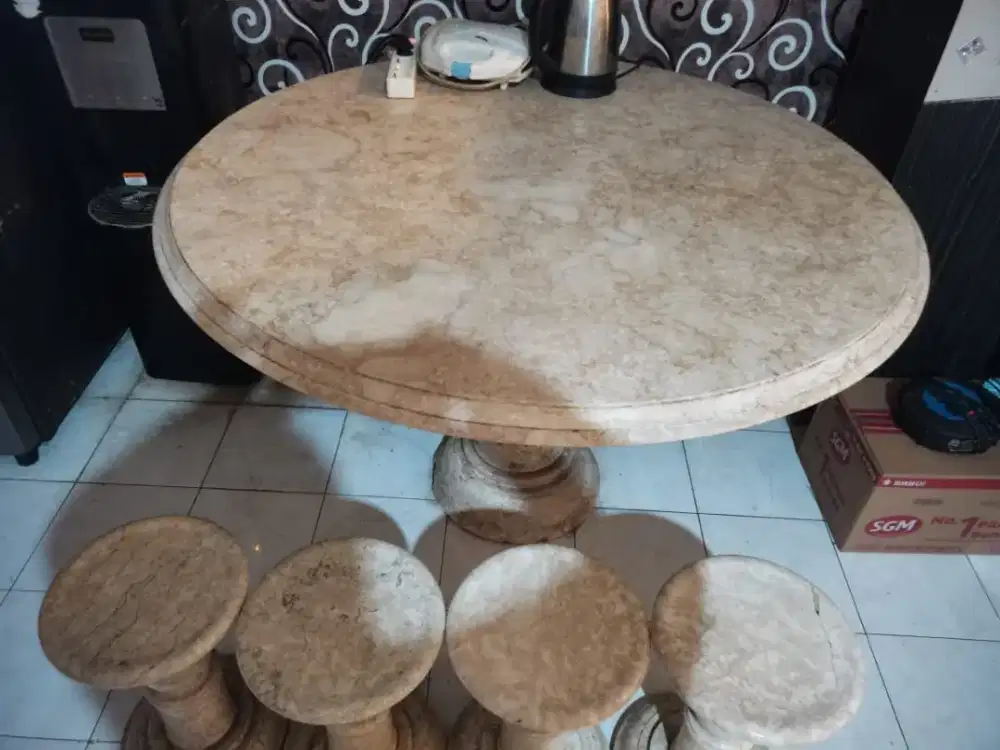 Dijual Meja marmer