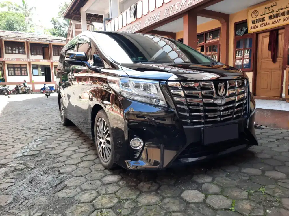 Alphard G 2015 km Rendah