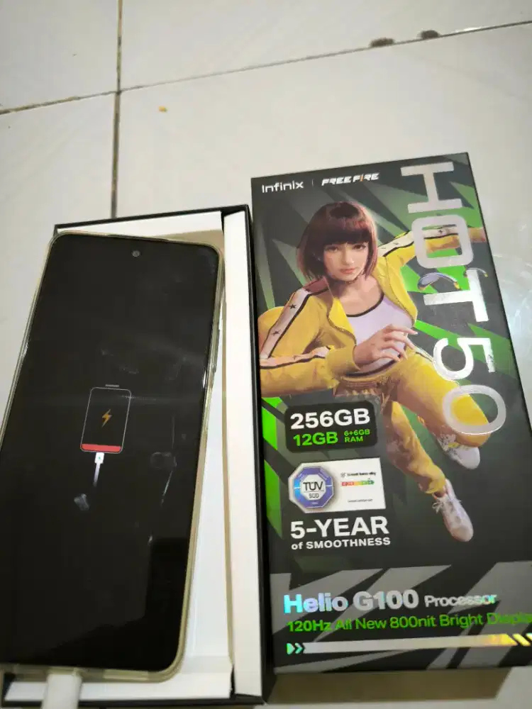 Hape gaming Infinix hot 50 ram 12gb 256gb