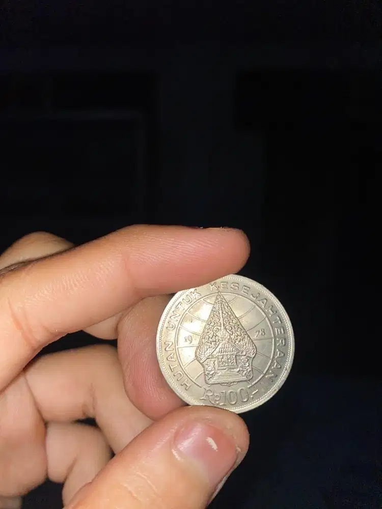 Koin Rp.100 Tahun 1978