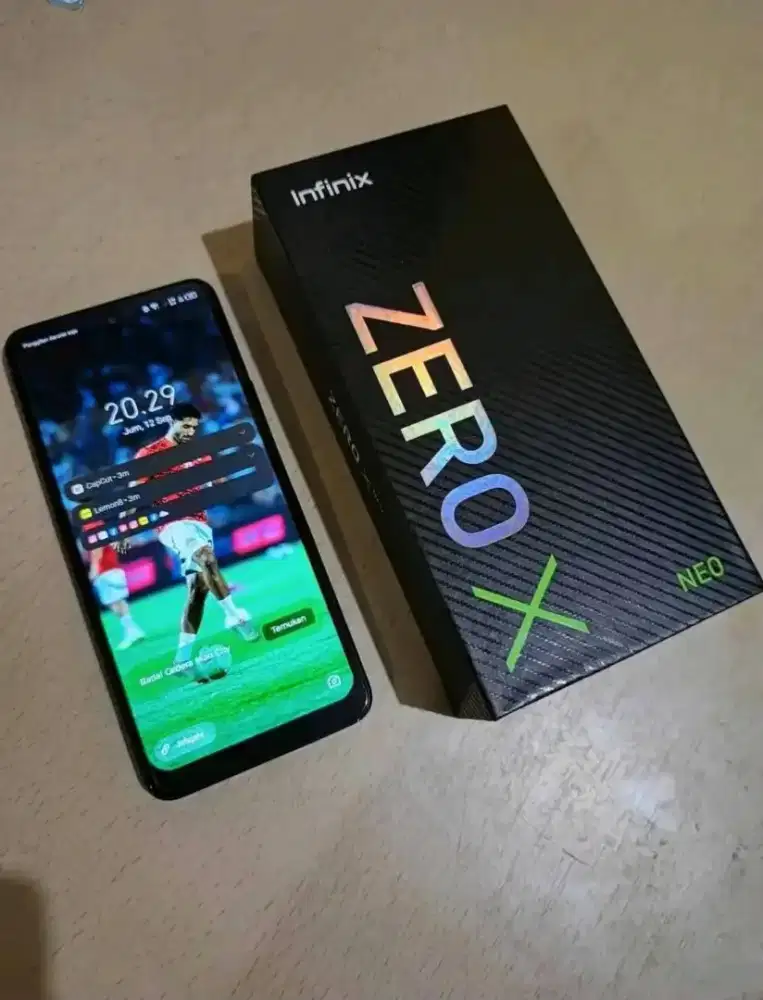 infinix zero x neo 8/128 bonus speaker bluetooth