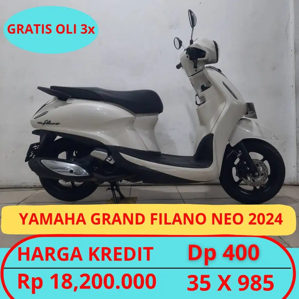 Yamaha Grand Filano Neo 2024 Dp Murah Hanya 400 Ribu