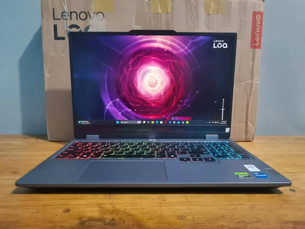 LOQ 15IRX9 i7-13650HX 12/512GB RTX 4060 8GB FHD 144Hz Garansi 2027