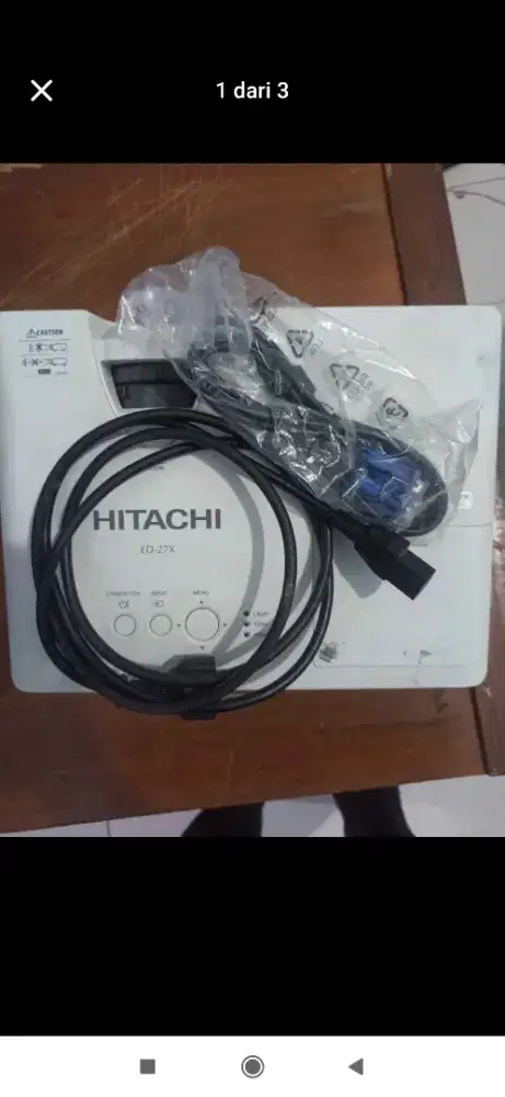 PROYEKTOR MERK HITACHI ED-27X