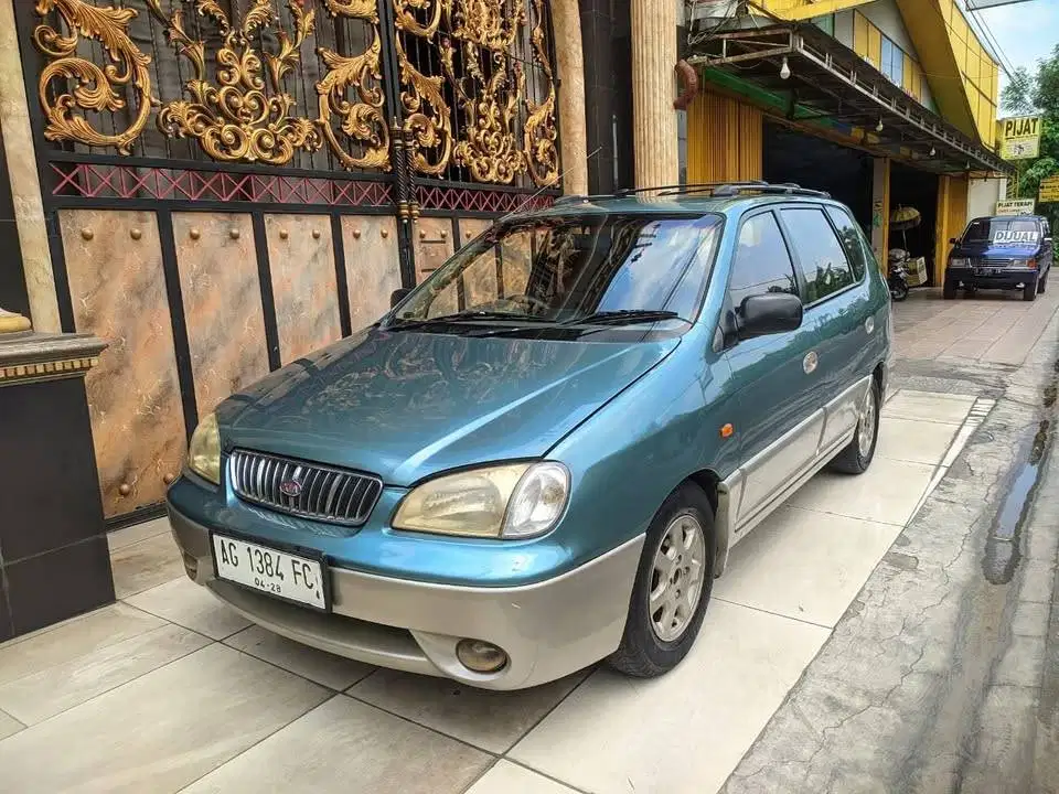 2000 KIA Carens 1.8 Plat AG mujiono mobil bekas sekoto kediri jatim