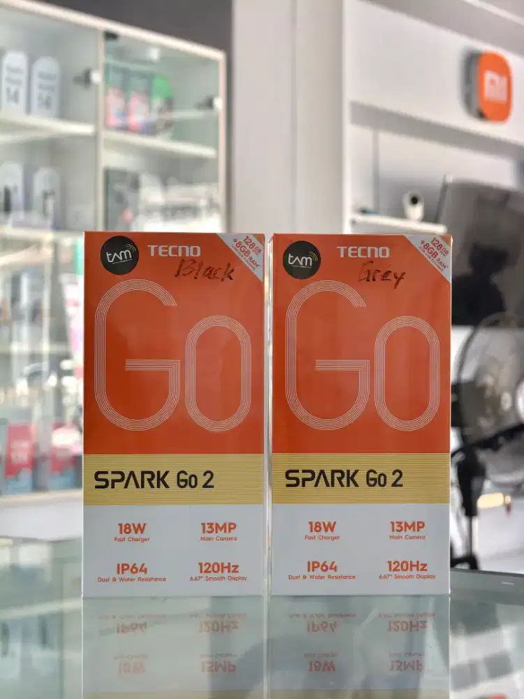 Tecno Spark Go 2 4/128GB (new)*Bisa Cod #Fastrespon Wa