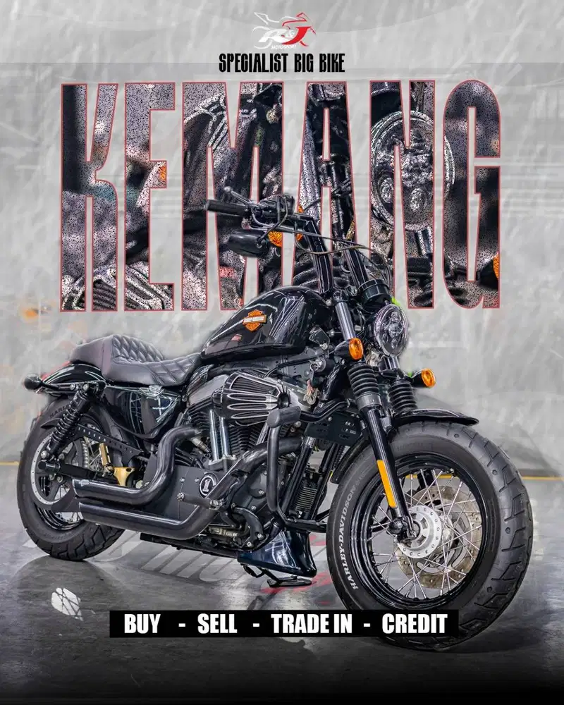 (Full Paper) Harley Davidson Sportster 48 Hitam Knalpot VnH Tahun 2012
