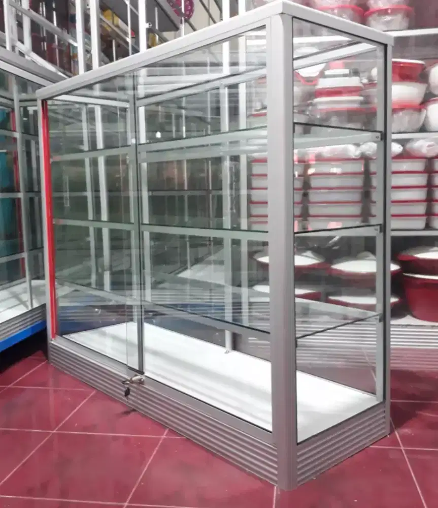 Etalase Panjang 1,2Mx1M Ready Siap Kirim