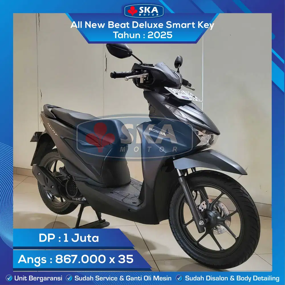 Honda All New Beat Deluxe Smart Key Tahun 2025