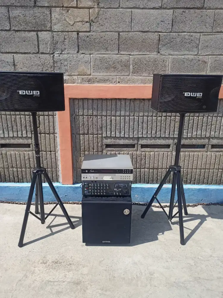 Jual 1 set Audio BMB + bonus Player Karaoke
