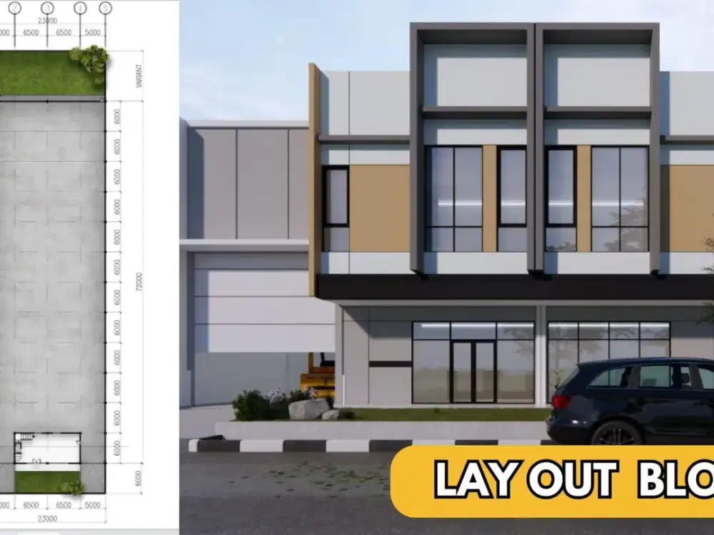 Dijual Cepat Gudang Murah Siap Pakai Surya Grand Cisoka