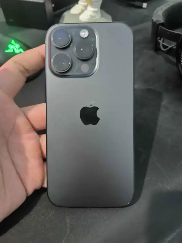 IPHONE 16 PRO BLACK 128 GB SECOND MULUS
