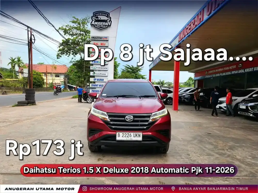 Dp8jt Terios X Dlx 2018 Automatic Pjk11-2026