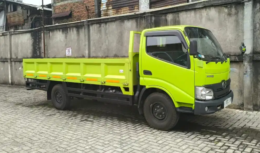 28ribuKM MURAH CDE LONG engkel Hino Dutro 115 SDL Bak besi triway 2024
