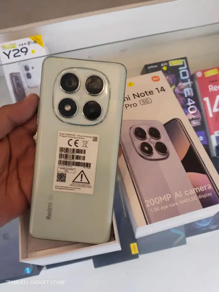 Redmi Note 14 pro 5G 12/512, Like new lengkap