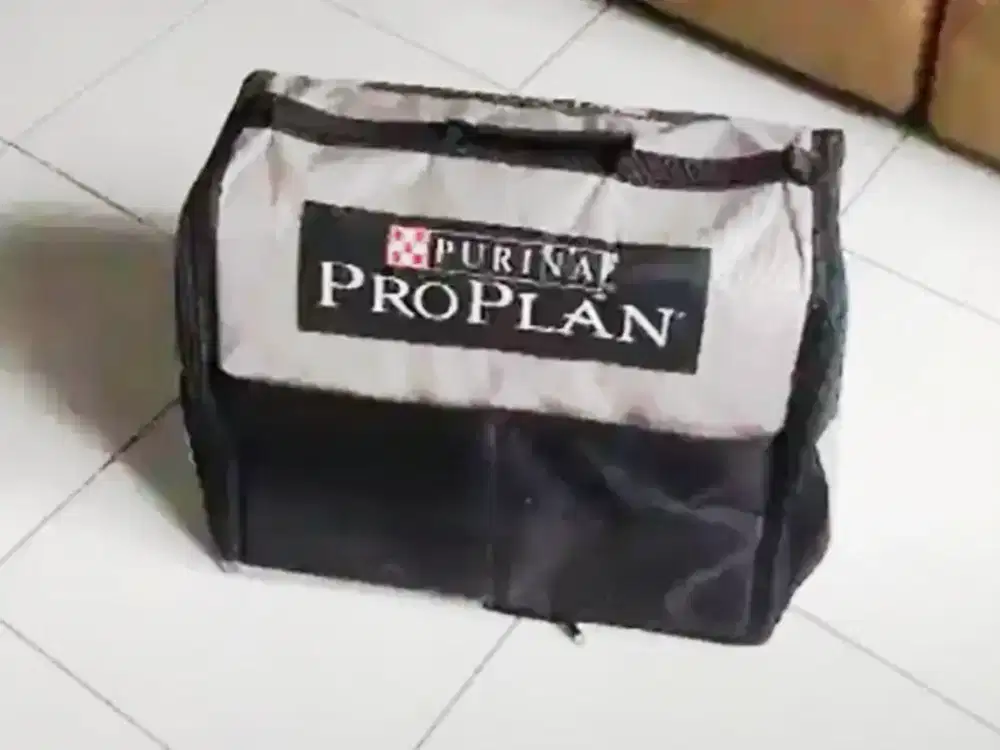 TRAVEL BAG Kucing / Anjing, Ex PROPLAN Tebal Bgt, 2 Pintu