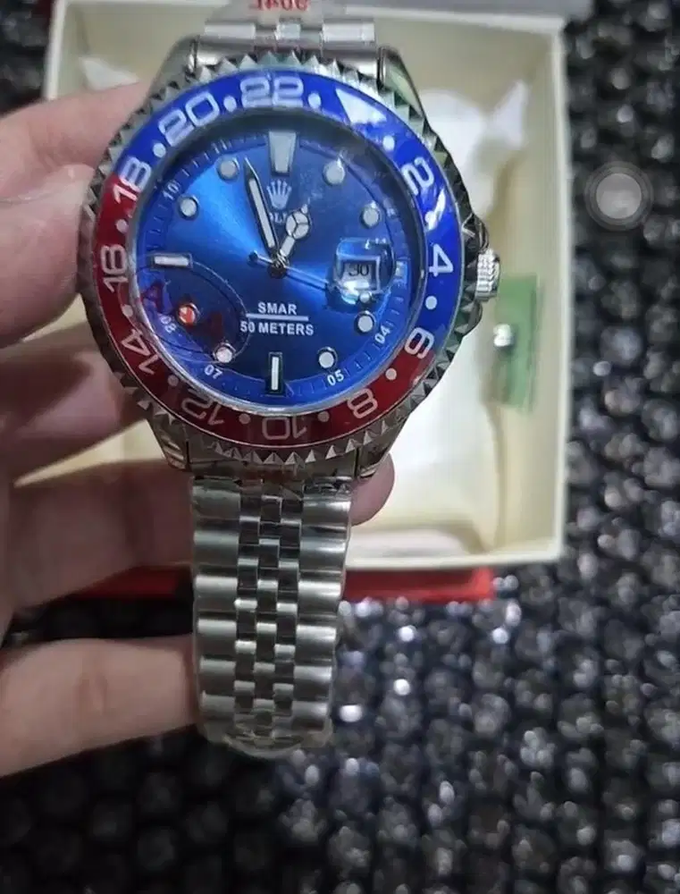 Jam tangan Rolex Pepsi masih segel