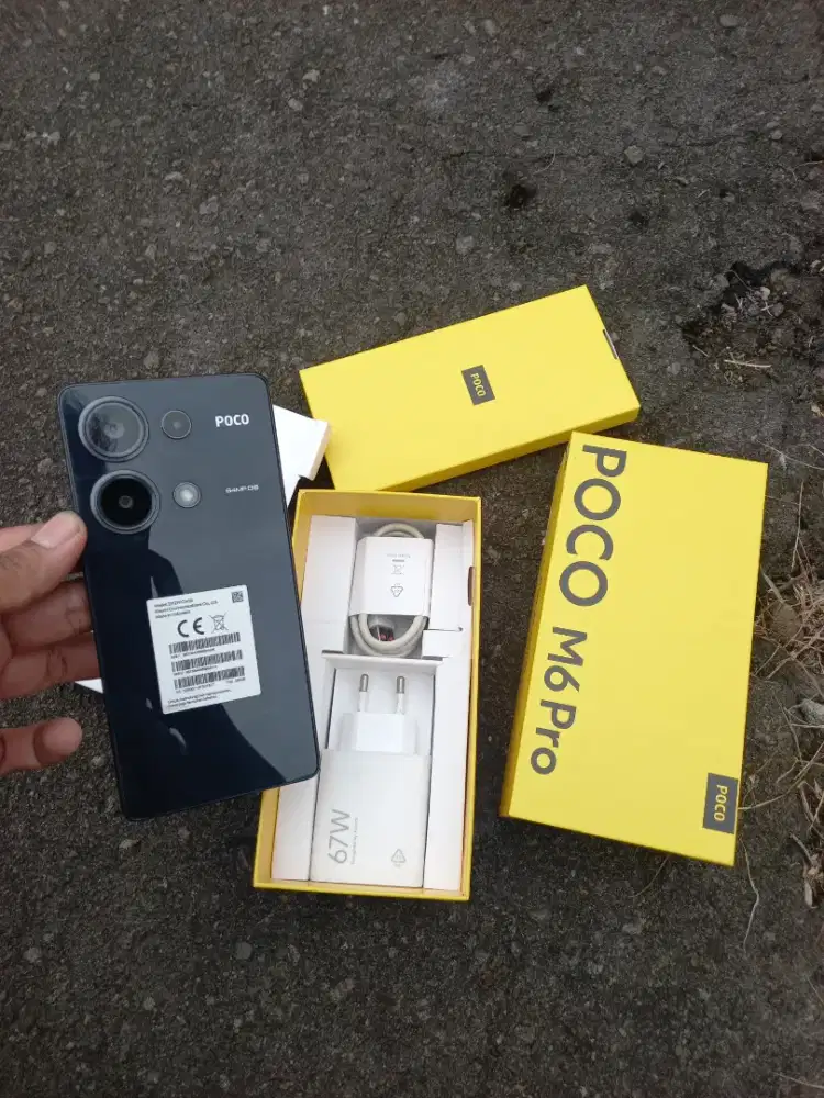 Poco M6 Pro 8/256 Komplit mulus