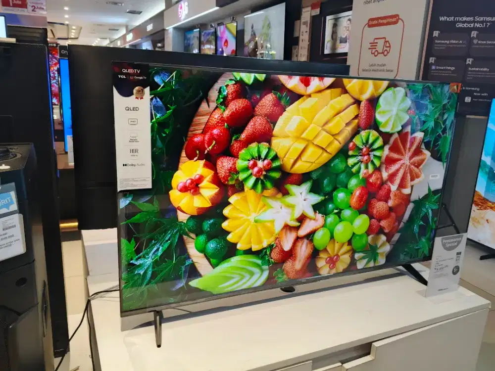 Banting harga Tv TCL 50 inch QLED