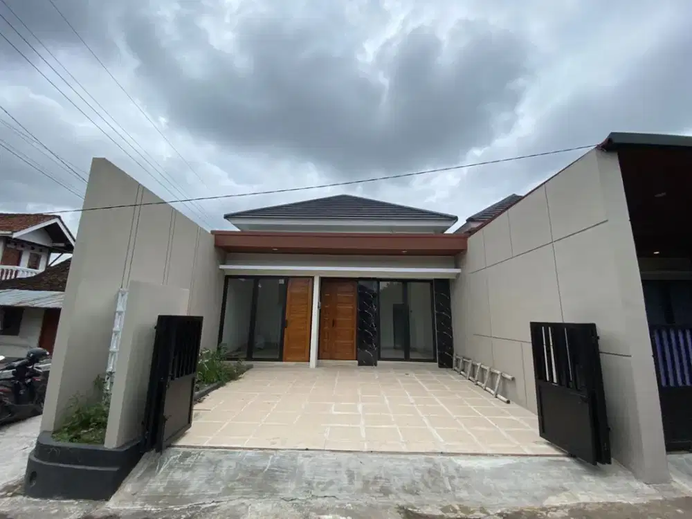 Rumah Minimalis Full Pagar Dekat Pintu TOL Purwomartani Harga 750Jt
