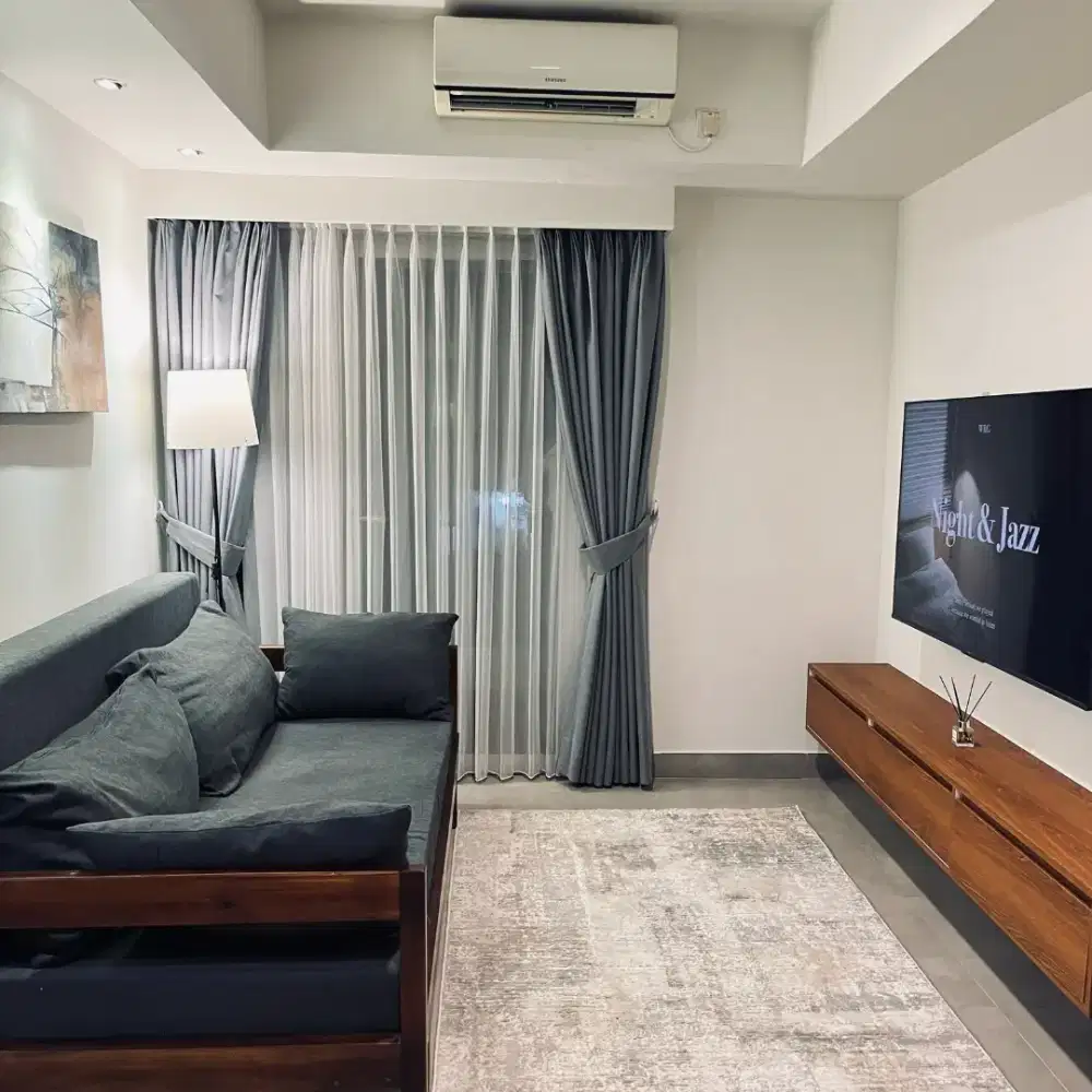 Dijual Apartemen The Wave 2BR Lantai Rendah Siap Huni