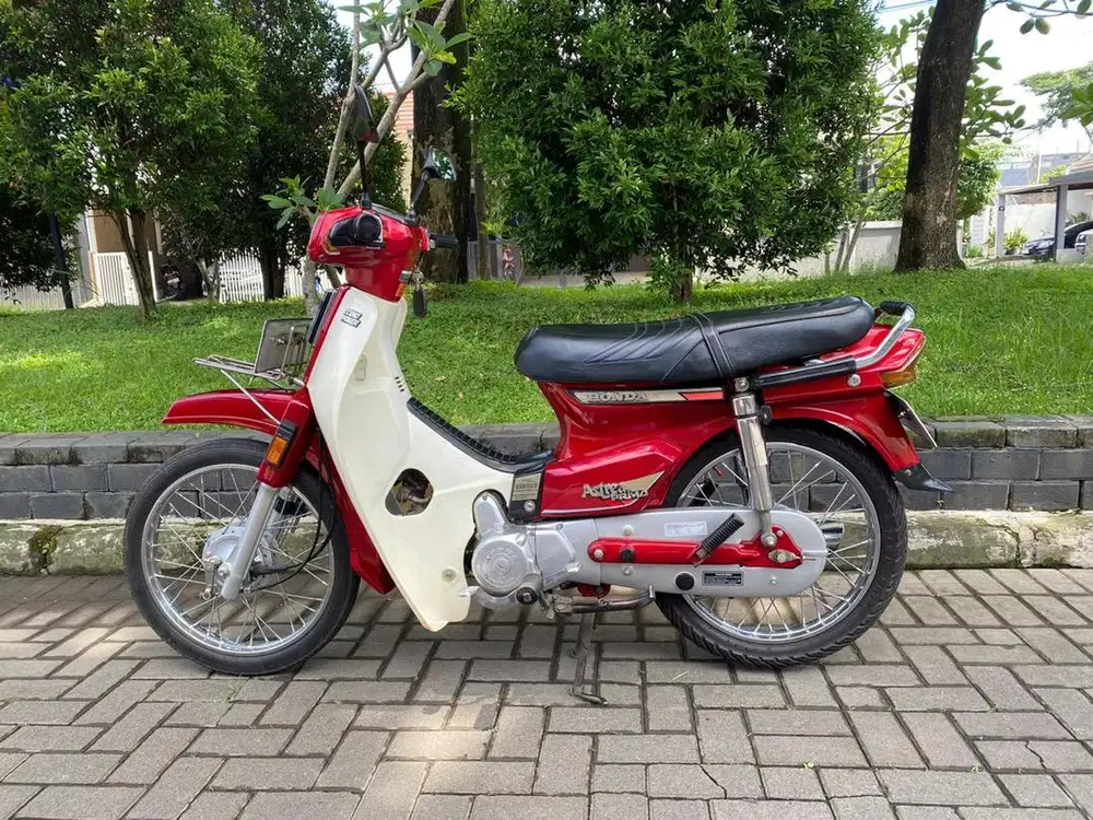 Honda Prima thn 1989, warna asli merah, istimewa, mulus pisan