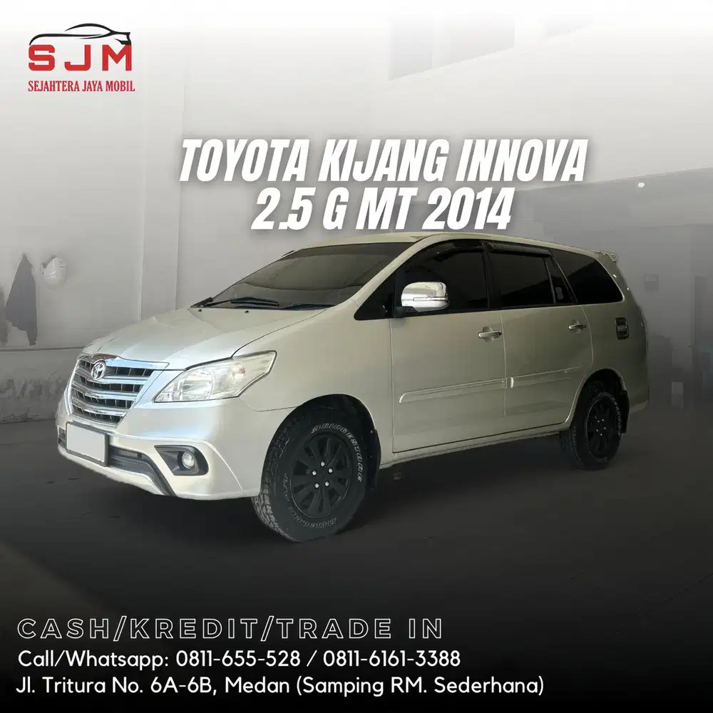 TOYOTA KIJANG INNOVA 2.5 G MT 2014