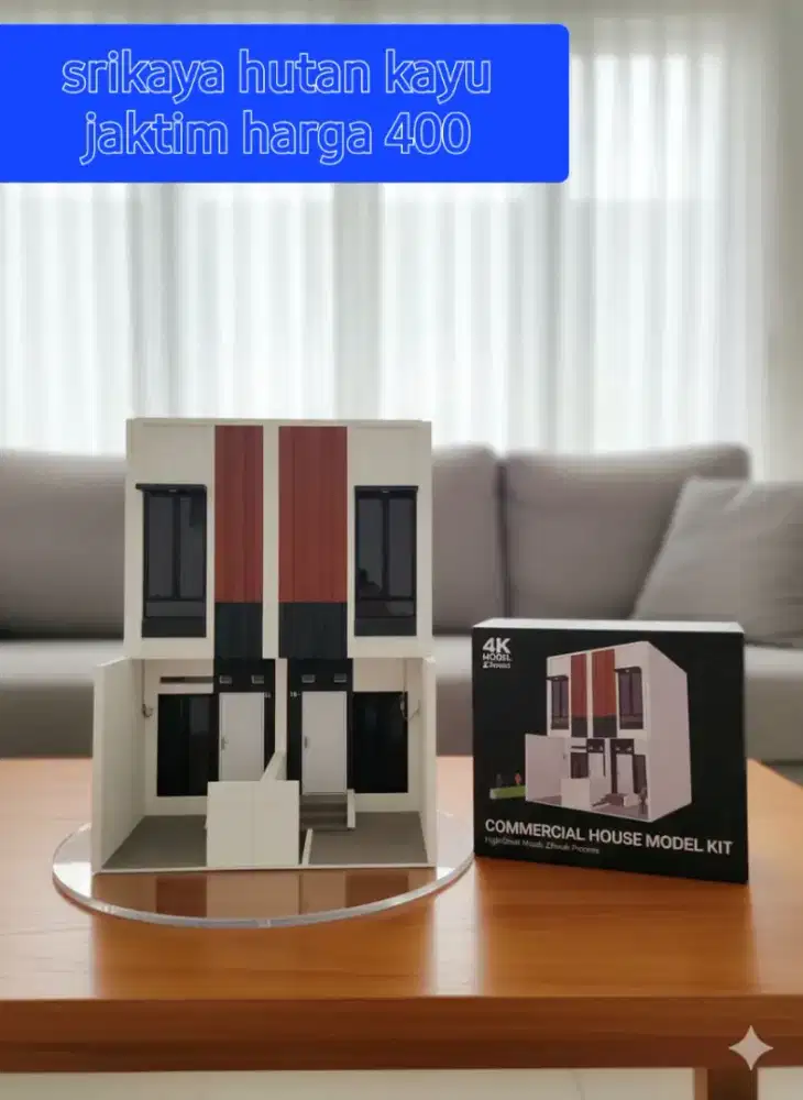 Dijual rumah baru 2 Lantai jln srikaya hutan kayu jaktim