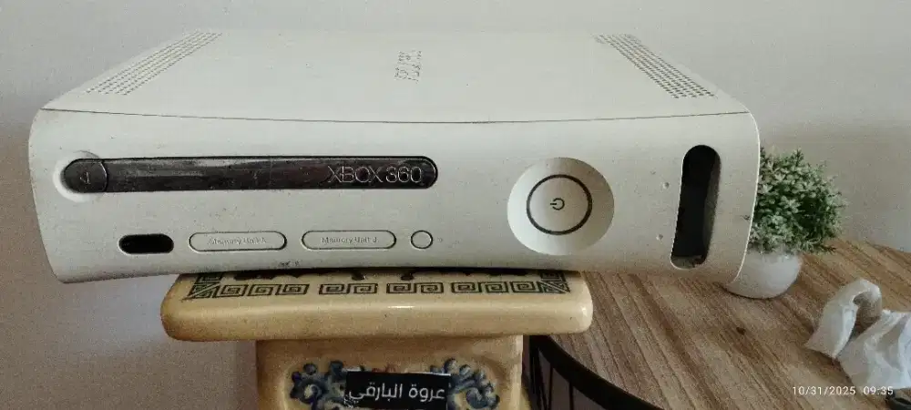 Jual XBoX 360 Fat mati tanpa stick , kabel power dllnya