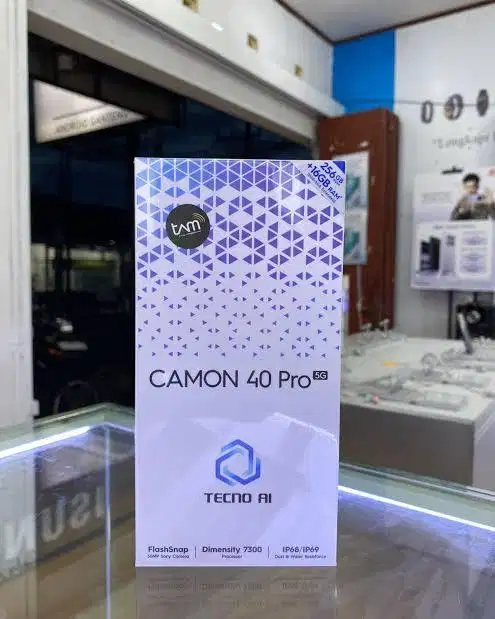 Camon 40 pro 5g ram 8/256