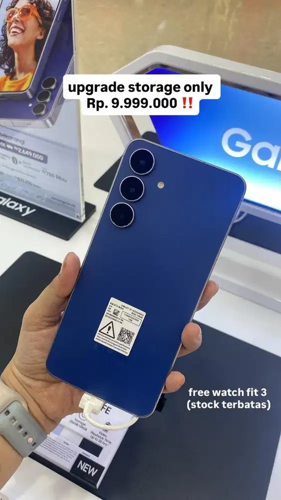 SAMSUNG S25FE FREE WATCH