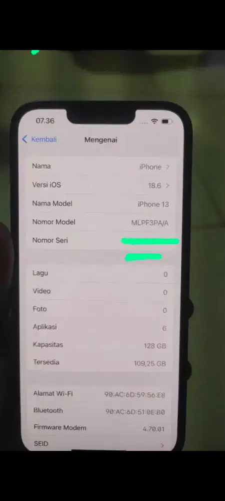 iPhone baru bgt baru buka segel 13