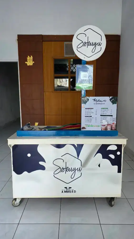 DIJUAL STAND BEKAS JUAL MINUMAN