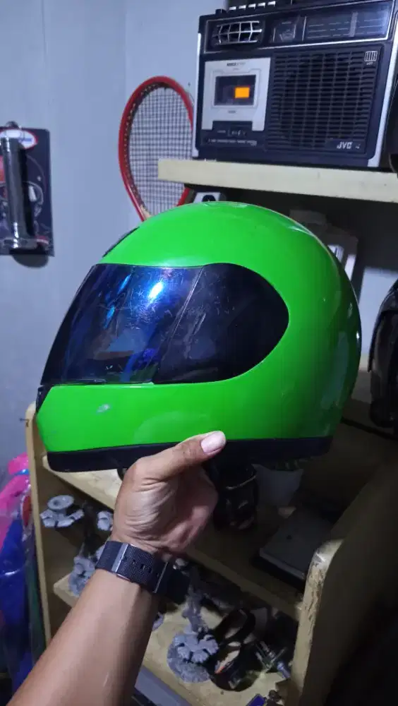 Helm kawasaki ninja ss/r 2tak