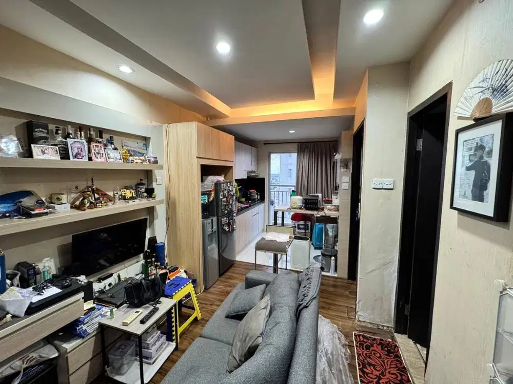 Di jual 1 kamar apartemen mediterania garden 2