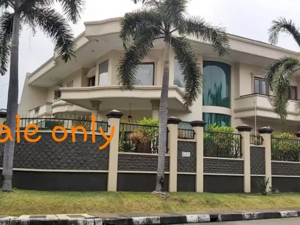 A212 Jual Rumah Bagus Hook Murah di Komplek Elite Taman Villa Meruya