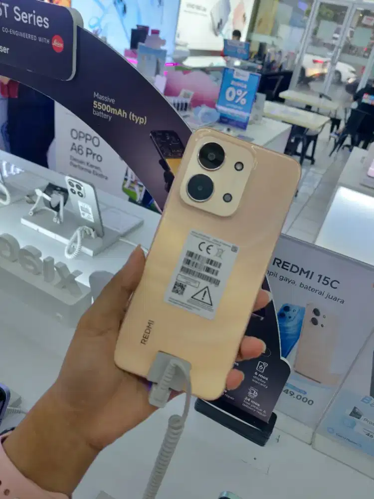 NEW REDMI 15C  6/128