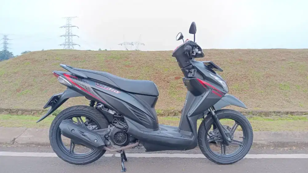 Honda Vario 110 fi CBS ISS black matte 2018