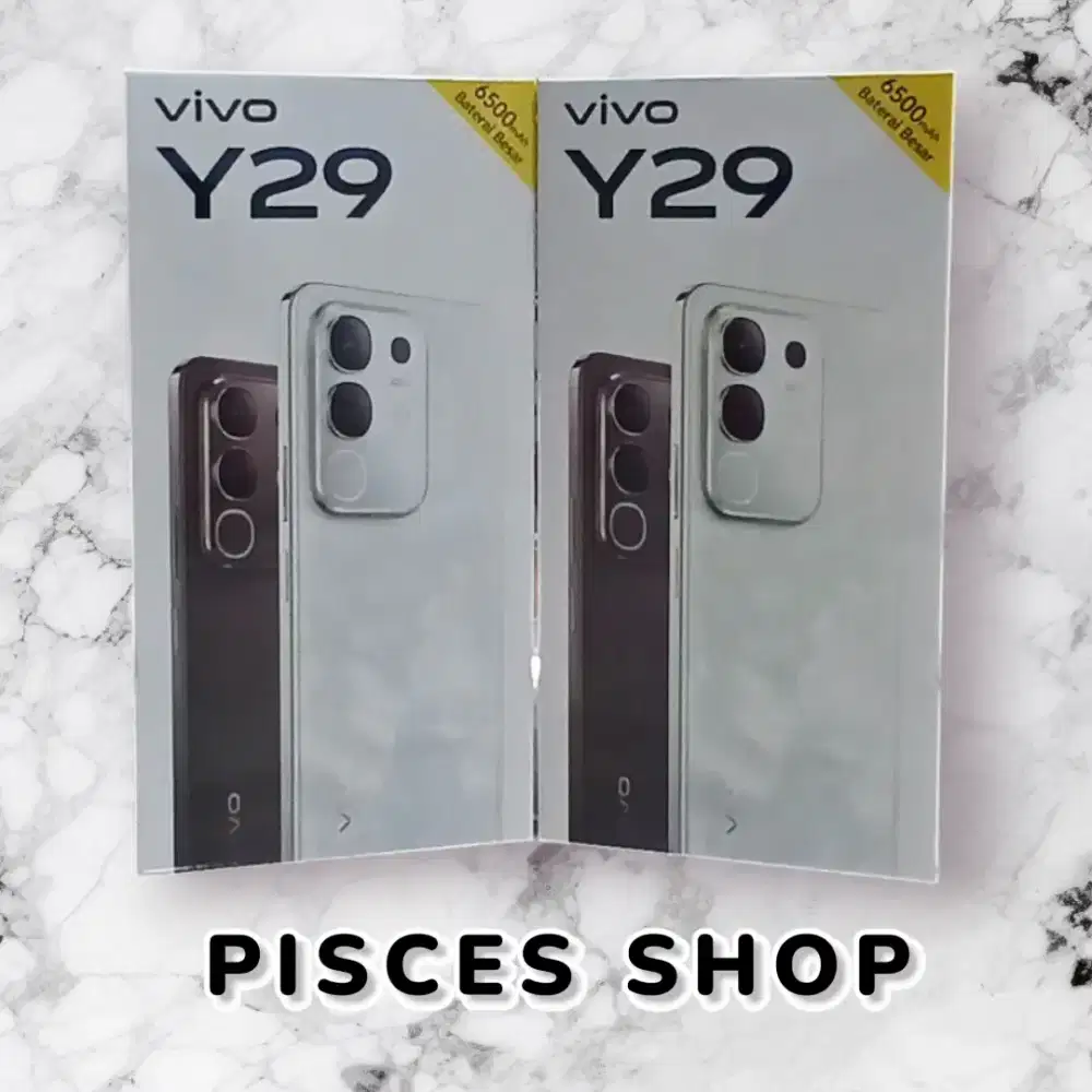 VIVO Y29 RAM 6/128 NEW Segel Garansi Resmi 1 Tahun