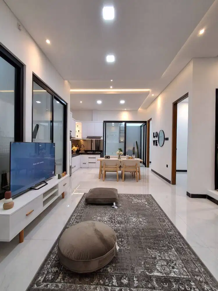 RUMAH INDUSTRIAL FULL FURNISHED 1,38 M DIUTARA JL BESI JANGKANG SLEMAN