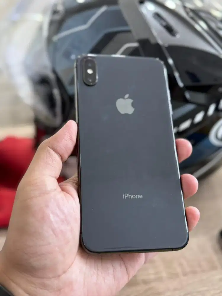 iPhone XS Max 256gb Black Fullset Inter All Op Regist Lama 2019