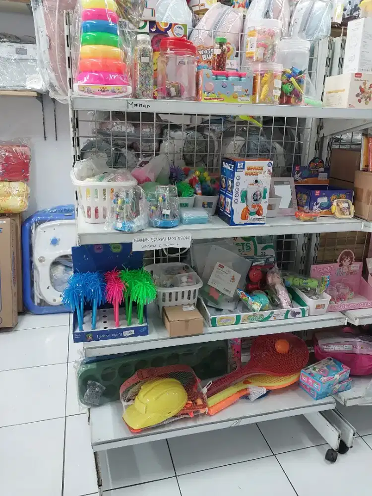 JUAL RAK MINIMARKET BEKAS 2 SISI