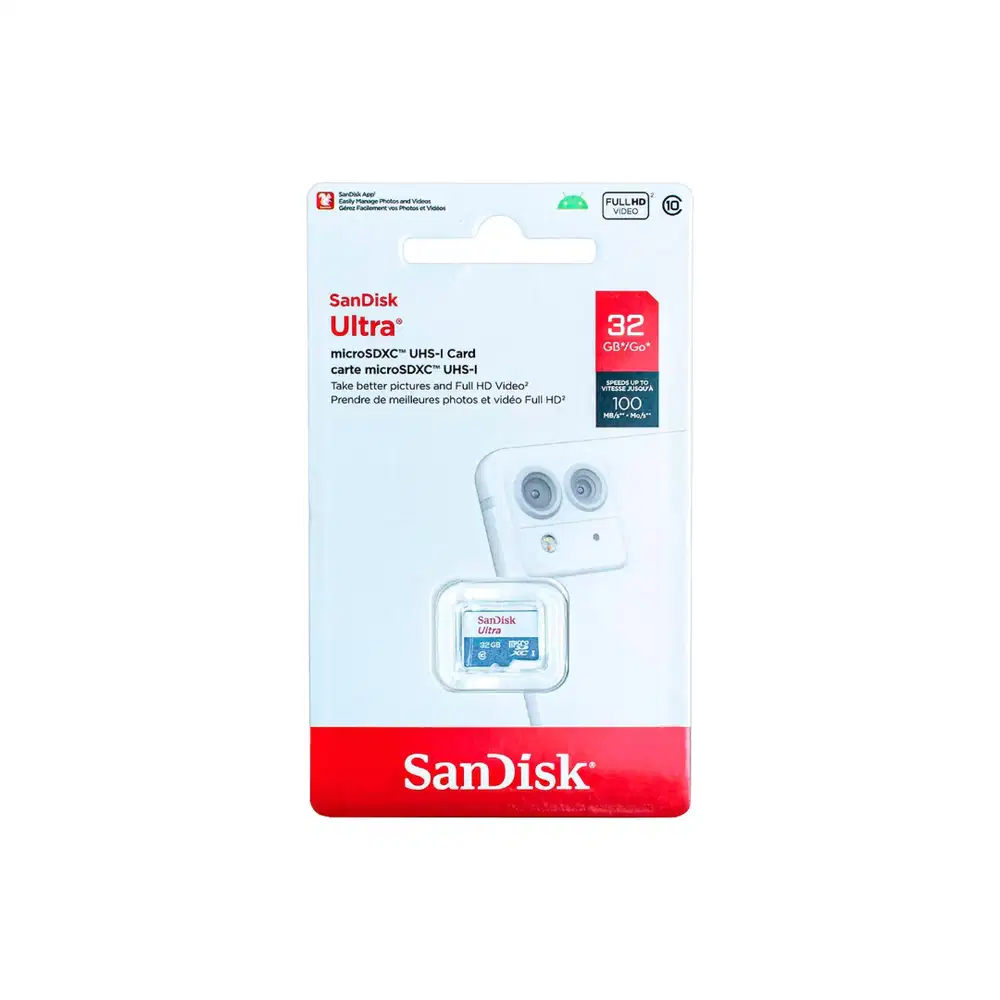 Microsd Memory card 32GB SanDisk Ultra